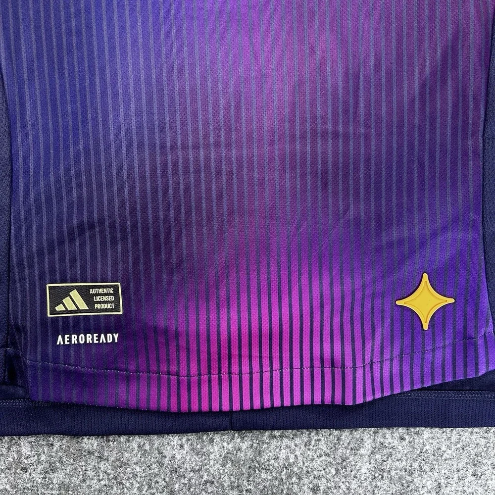 Los Angeles Galaxy Adidas Away 25/26 Purple Jersey Authentic Size Small NWT